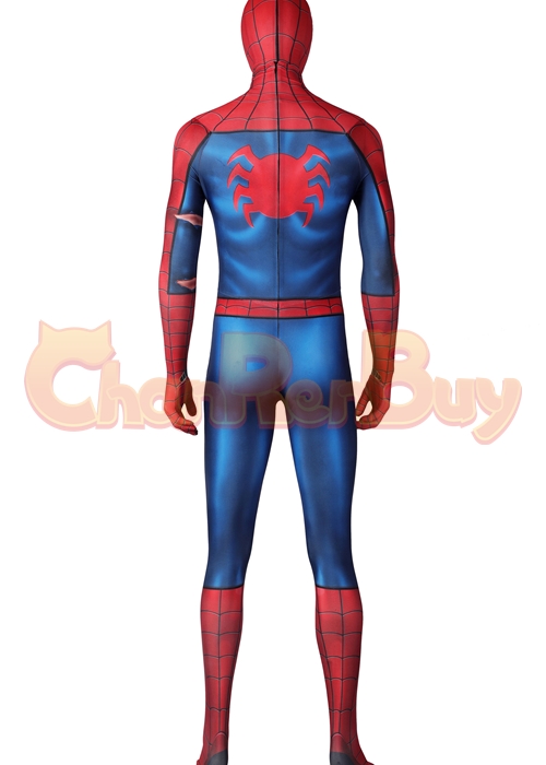 Spider Man Amazing Spider Man Negative Spider-UK Damaged Suit Cosplay Costume-Chaorenbuy Cosplay