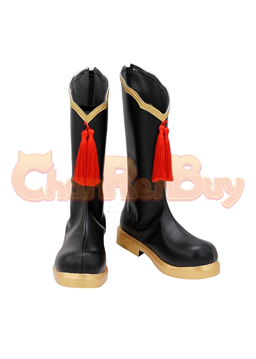 Nakano Itsuki Shoes The Quintessential Quintuplets Cosplay Boots-Chaorenbuy Cosplay