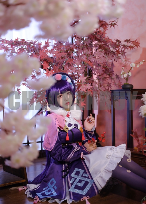 Yunjin Costume Genshin Impact Cosplay Suit Shoes Wig Outfit-Chaorenbuy Cosplay