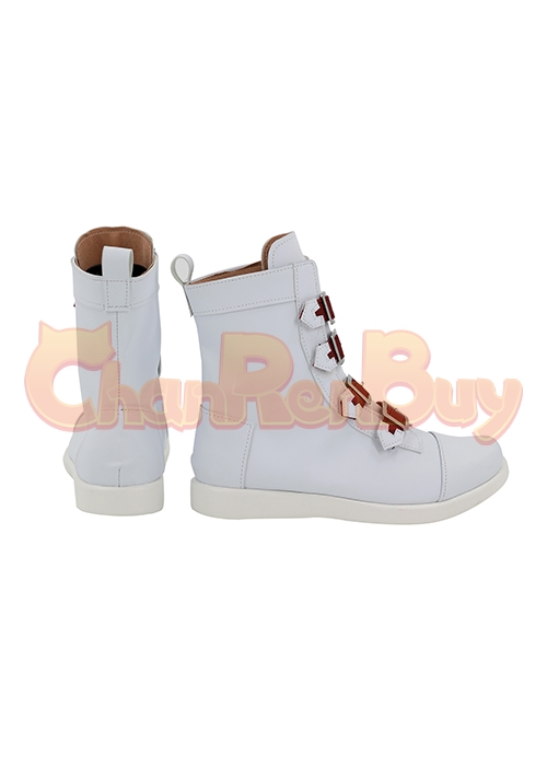 SHUN'EI Shoes The King of Fighters XIV Cosplay Boots-Chaorenbuy Cosplay