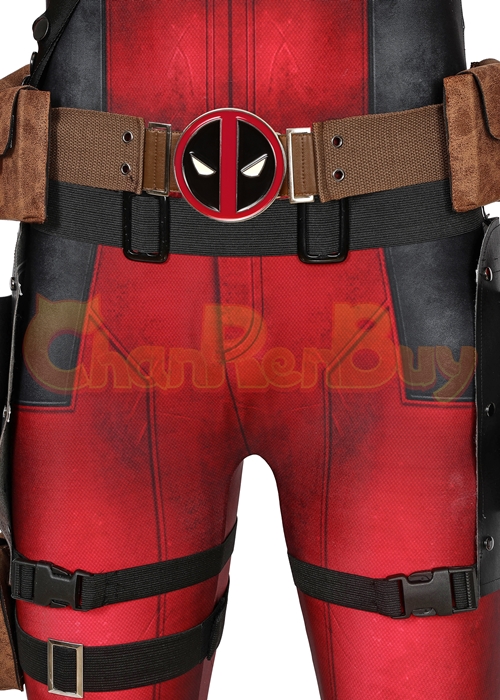 Deadpool Costume Cosplay Jumpsuit Outfit Version-Chaorenbuy Cosplay