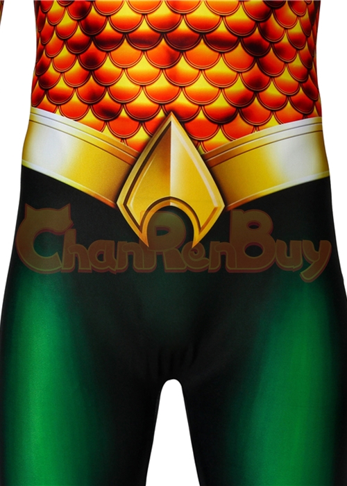 Aquaman Costume Arthur Curry Cosplay Jumpsuit-Chaorenbuy Cosplay