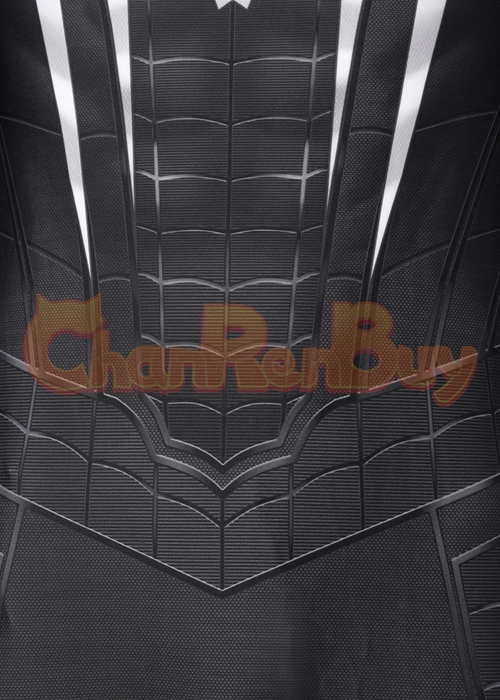 Marvel's Spider Man Miles Morales Costume Cosplay Venom Symbiote Suit Kid Size