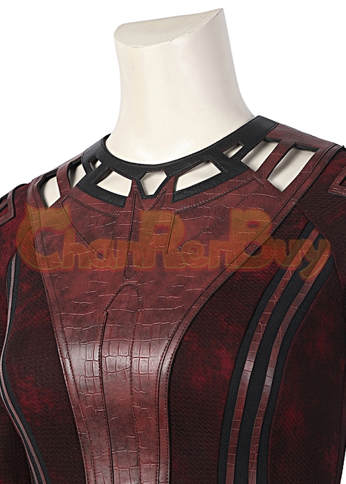 Scarlet Witch Costume Doctor Strange in the Multiverse of Madness Cosplay Suit Ver 3