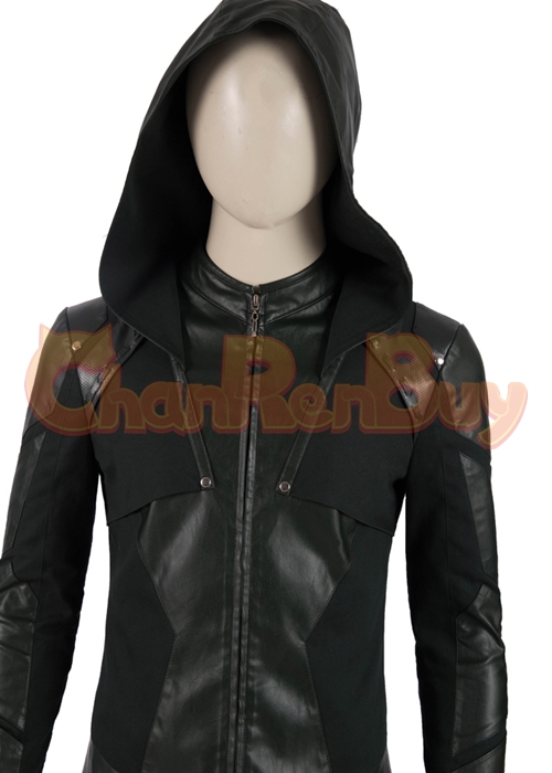 The Arrow Season 8 Costume Oliver Queen Cosplay Suit-Chaorenbuy Cosplay