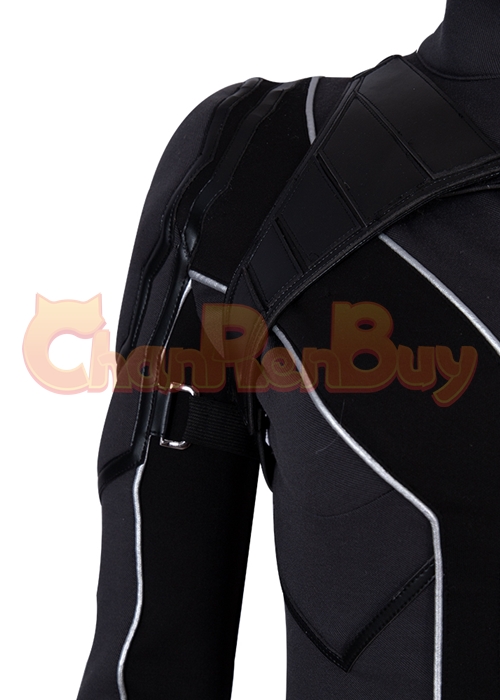 Black Widow Costume Natasha Romanoff  Cosplay Suit Boots Outfit Black Version-Chaorenbuy Cosplay