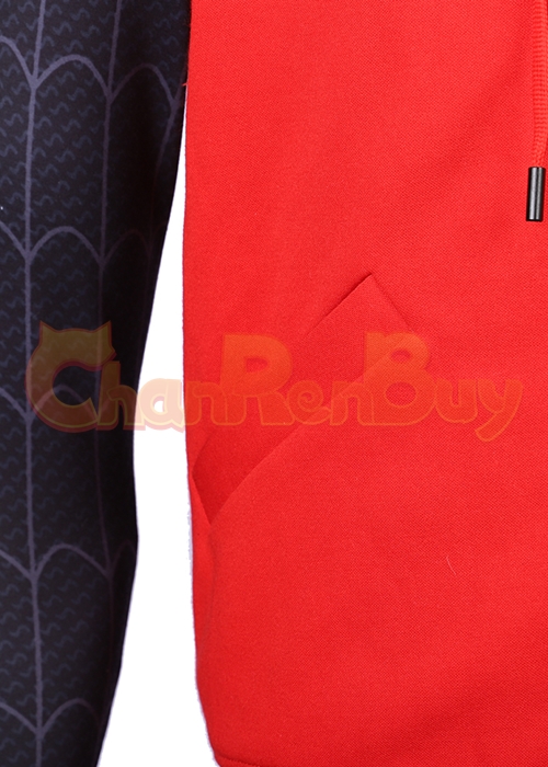 Miles Morales Costume Spider Man Into the Spider Verse Cosplay Suit Ver 2-Chaorenbuy Cosplay