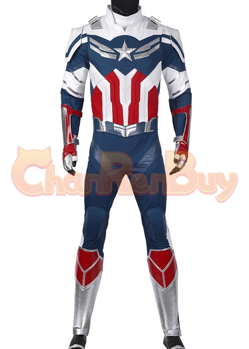 The Falcon Costume New Captain America Sam Wilson Cosplay Suit  Ver 2-Chaorenbuy Cosplay