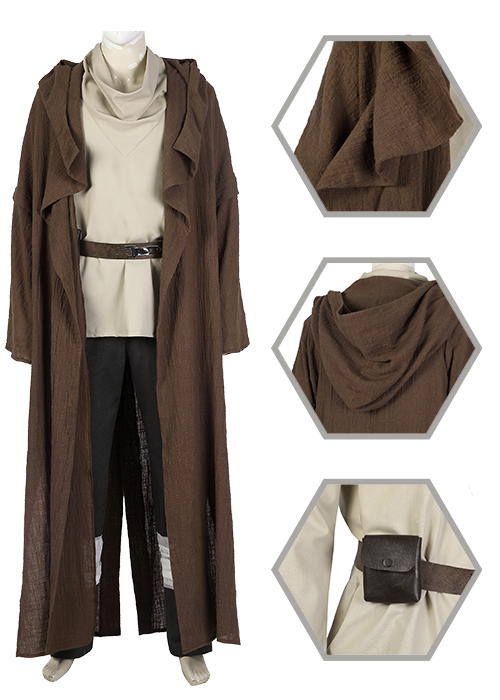 Obi-Wan Kenobi 2022 Costume Cosplay Suit Ver 1-Chaorenbuy Cosplay