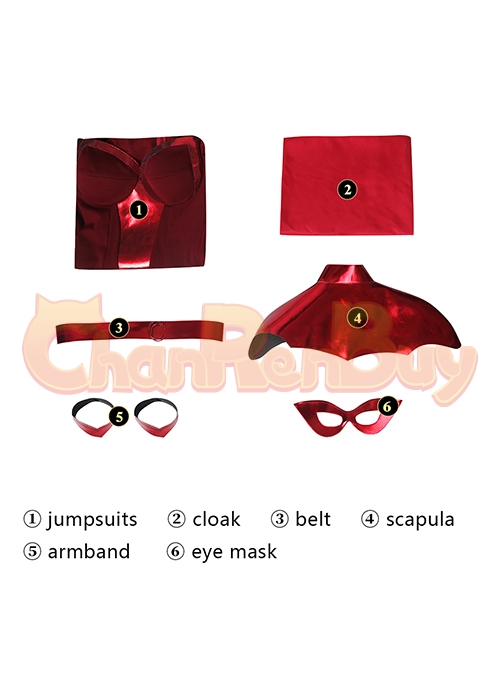 Crimson Countess Costume The Boys Season 3 Cosplay Suit Outfit-Chaorenbuy Cosplay
