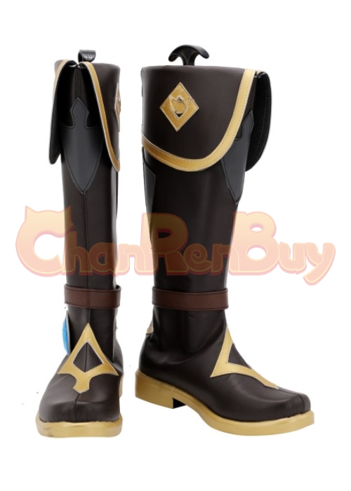 Kaeya Shoes Genshin Impact Cosplay Boots-Chaorenbuy Cosplay