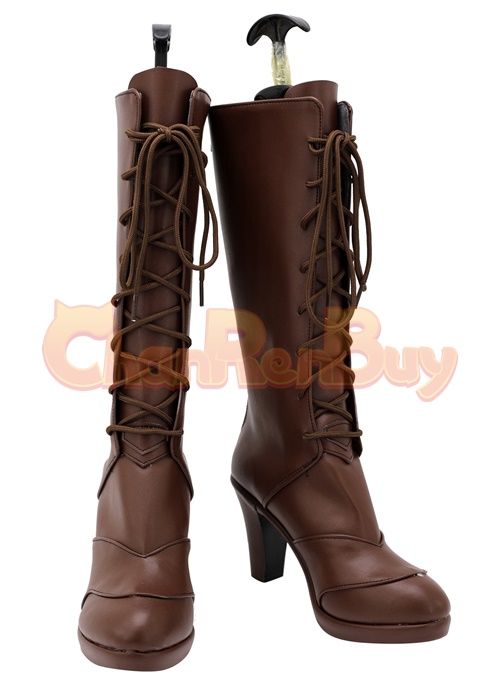 Emma Verde Shoes Nijigasaki High School Idol Club Cosplay Boots-Chaorenbuy Cosplay