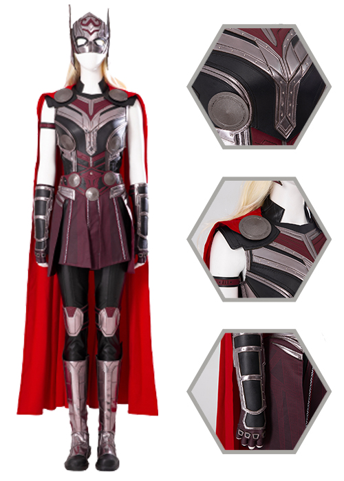 Thor Love and Thunder Jane Foster Costume Cosplay Suit Boots Outfit-Chaorenbuy Cosplay