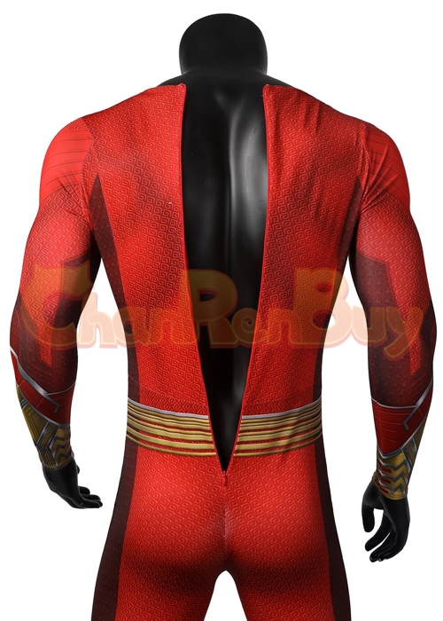 Shazam Fury of the Gods Costume Billy Batson Cosplay Suit Ver 2-Chaorenbuy Cosplay