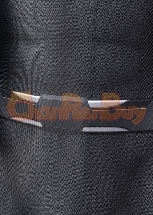 Superhero Man Costume Clark Kent Suit Cosplay Black Ver