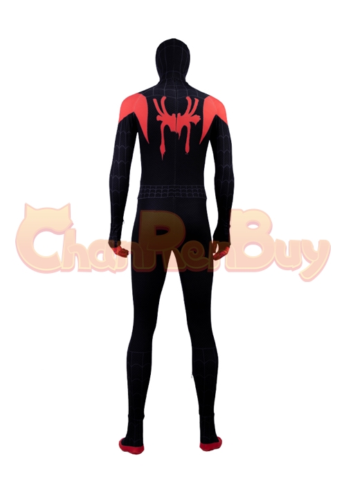 Miles Morales Costume Spider Man Into the Spider Verse Cosplay Suit Ver 2-Chaorenbuy Cosplay