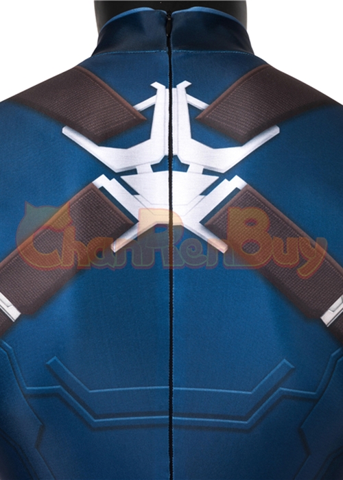 Captain America Costume Avengers Endgame Cosplay Jumpsuit -Chaorenbuy Cosplay