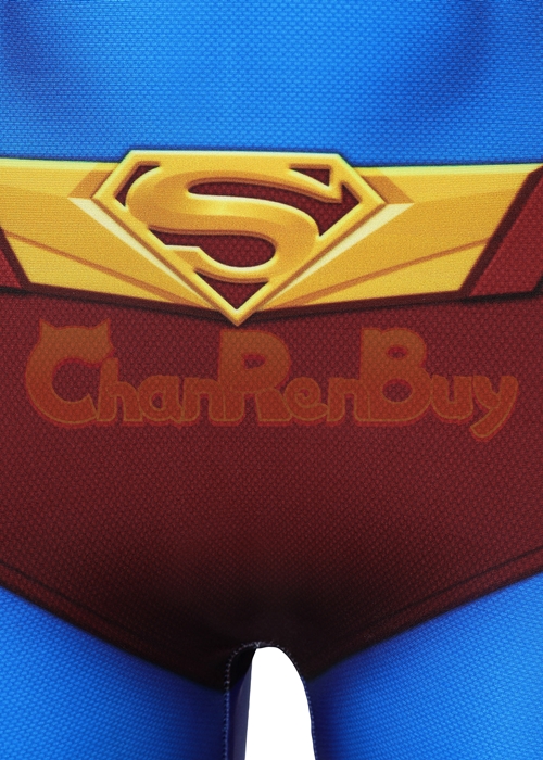 Superhero Man Returns Costume Bodysuit Cosplay Kids Size