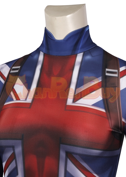 Captain Carter Costume What If Cosplay Jumpsuit-Chaorenbuy Cosplay
