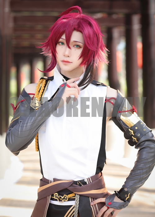 Genshin Impact Shikanoin Heizou Costume Cosplay Suit Wig Outfit-Chaorenbuy Cosplay
