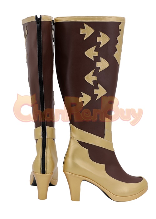 Skadi the Corrupting Heart Shoes Arknights Cosplay Boots-Chaorenbuy Cosplay