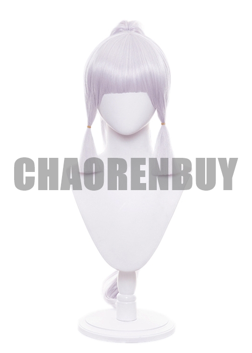 Genshin Impact Kamisato Ayaka Costume Cosplay Suit Shoes Wig-Chaorenbuy Cosplay