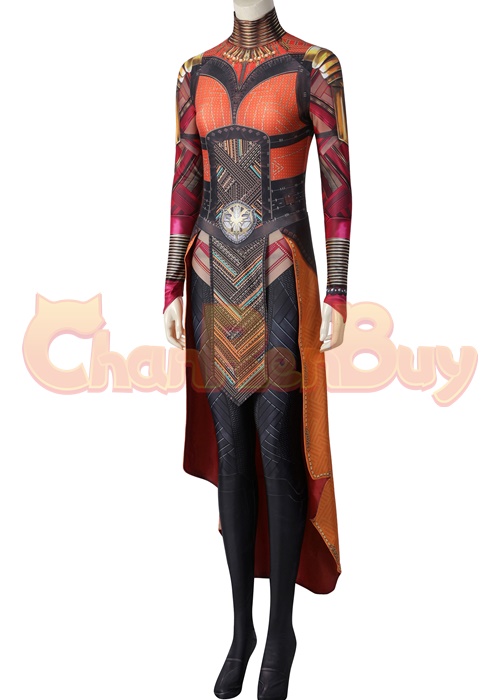 Dora Milaje Okoye Costume Black Panther Wakanda Forever Cosplay Jumpsuit-Chaorenbuy Cosplay