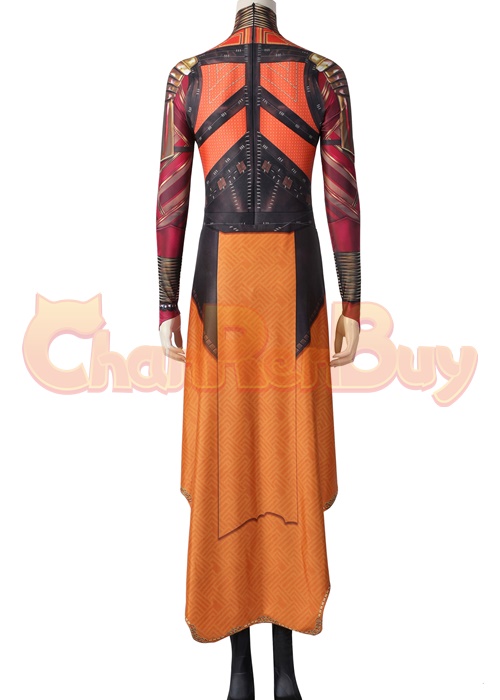 Dora Milaje Okoye Costume Black Panther Wakanda Forever Cosplay Jumpsuit-Chaorenbuy Cosplay