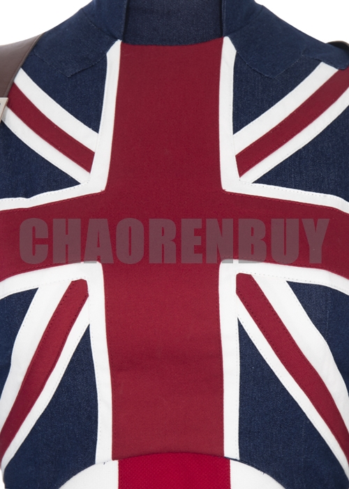 Captain Carter Costume What If Peggy Carter Cosplay Suit Outfit-Chaorenbuy Cosplay