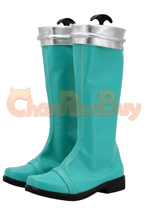 Green Ranger Shoes Power Rangers Dino Charge Cosplay Boots-Chaorenbuy Cosplay