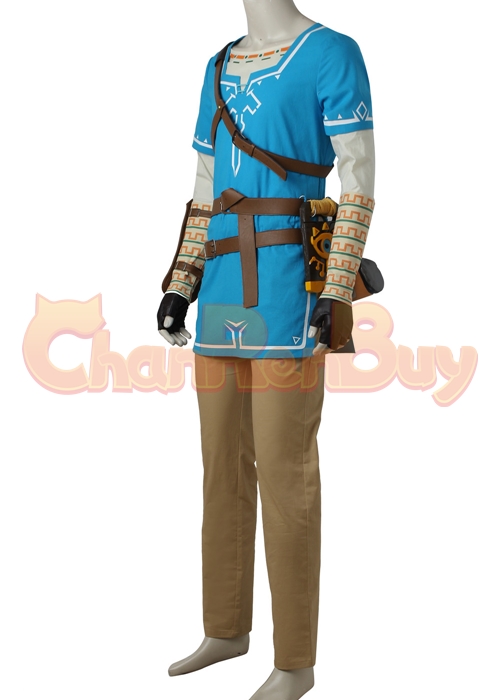 Link Costume The Legend of Zelda Breath of the Wild Cosplay Suit-Chaorenbuy Cosplay