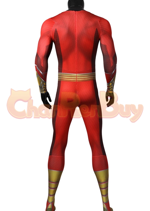 Shazam Fury of the Gods Costume Billy Batson Cosplay Suit Ver 2-Chaorenbuy Cosplay