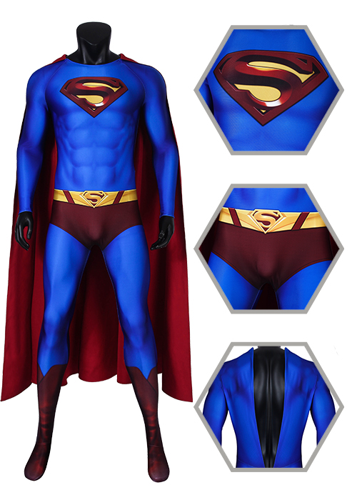 Superman Returns Costume Cosplay Suit-Chaorenbuy Cosplay