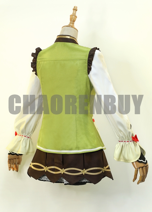 Yaoyao Costume Genshin Impact Cosplay Suit Shoes Wig Outfit-Chaorenbuy Cosplay