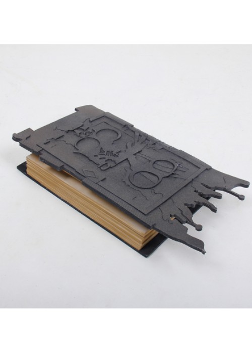 Darkhold Grimoire Book Of Shadows - 7x5 Inch Leather Spell Journal With 200 Pages For Witchcraft