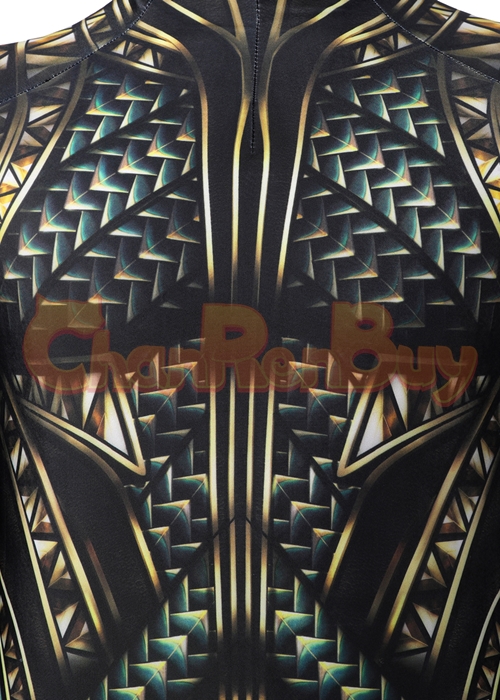 Aquaman and the Lost Kingdom Costume Cosplay Black Suit Kids Size-Chaorenbuy Cosplay