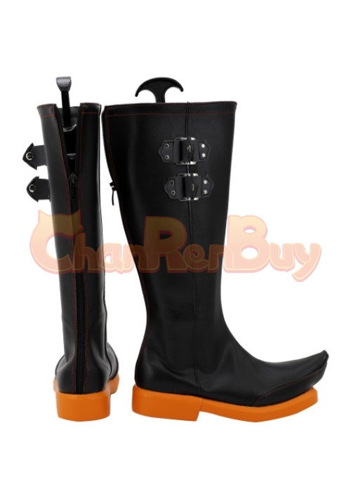 Ash Crimson Shoes The King of Fighters Cosplay Boots-Chaorenbuy Cosplay