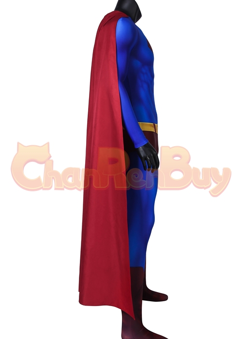 Superhero Costume Clark Kent Man Returns Cosplay Suit Bodysuit