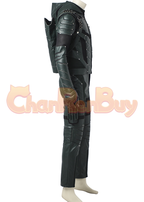 The Arrow Season 5 Costume Oliver Queen Cosplay Suit-Chaorenbuy Cosplay