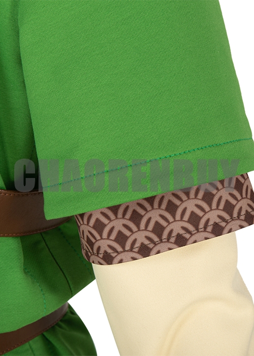 Link Costume The Legend of Zelda Skyward Sword Cosplay Suit Boots Outfit-Chaorenbuy Cosplay