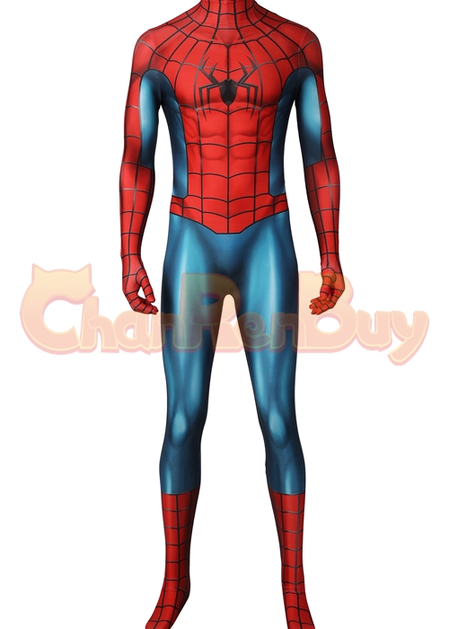 Spider Man 3 No Way Home Iron Spider Classic Black Suit Cosplay Costume-Chaorenbuy Cosplay
