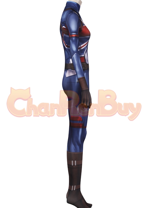 Captain Carter Costume What If Cosplay Jumpsuit-Chaorenbuy Cosplay