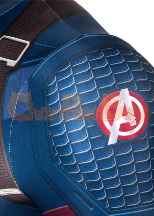 Captain America Costume Avengers Endgame Cosplay Jumpsuit -Chaorenbuy Cosplay