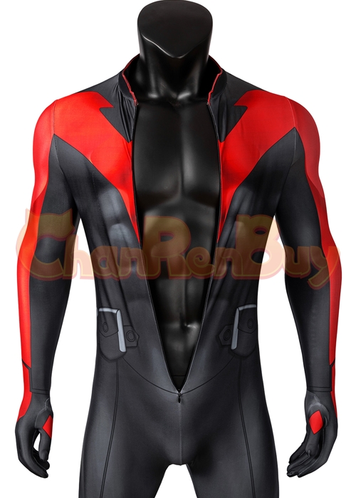 Nightwing Costume Teen Titans The Judas Contract Cosplay Jumpsuit-Chaorenbuy Cosplay