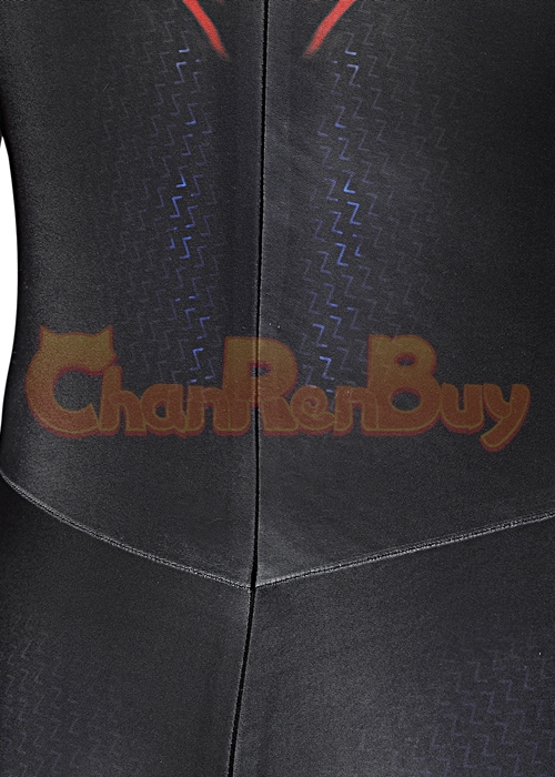 Miles Morales Costume Spider Man Into the Spider Verse Cosplay Suit Kids Size Ver 2