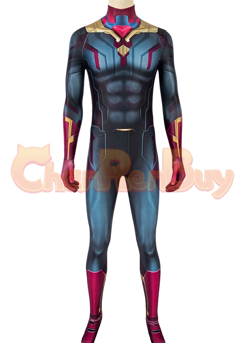 Vision Costume Avengers Infinity War Cosplay Suit-Chaorenbuy Cosplay
