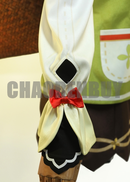Yaoyao Costume Genshin Impact Cosplay Suit Shoes Wig Outfit-Chaorenbuy Cosplay