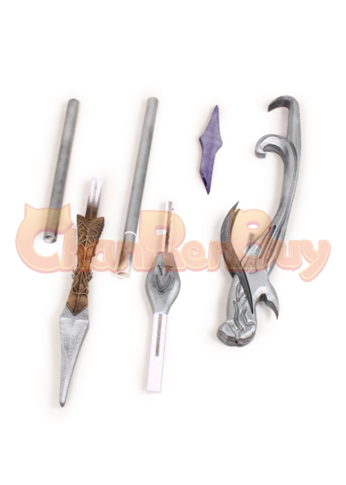 FINAL FANTASY XIV A Realm Reborn FF14 White Mage Y'shtola Rhul Staff Cosplay Prop-Chaorenbuy Cosplay