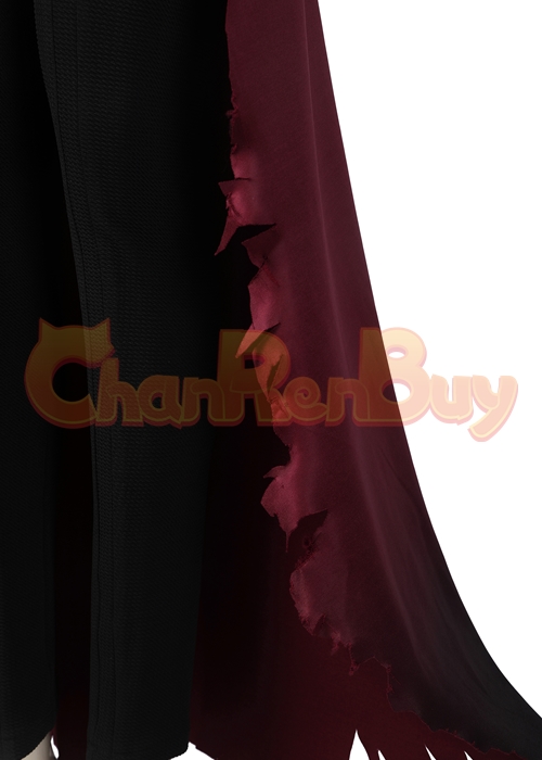 Wanda Scarlet Witch Costume Doctor Strange in the Multiverse of Madness Cosplay Suit Ver 2