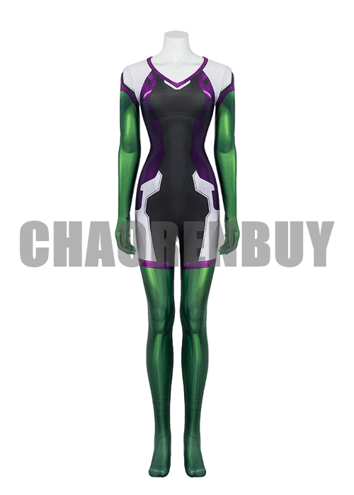 She Hulk Costume Jennifer Walters Cosplay Suit-Chaorenbuy Cosplay